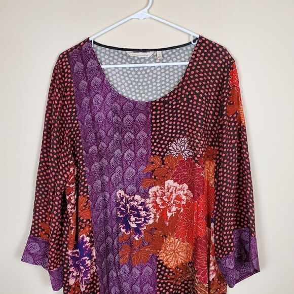 Soft Surroundings Dreaming Dahlia Tunic - Picture 2 of 7